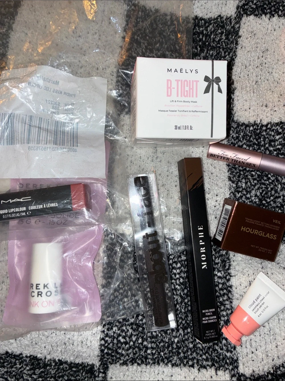 Maelys Too Faced MAC Glossier lot